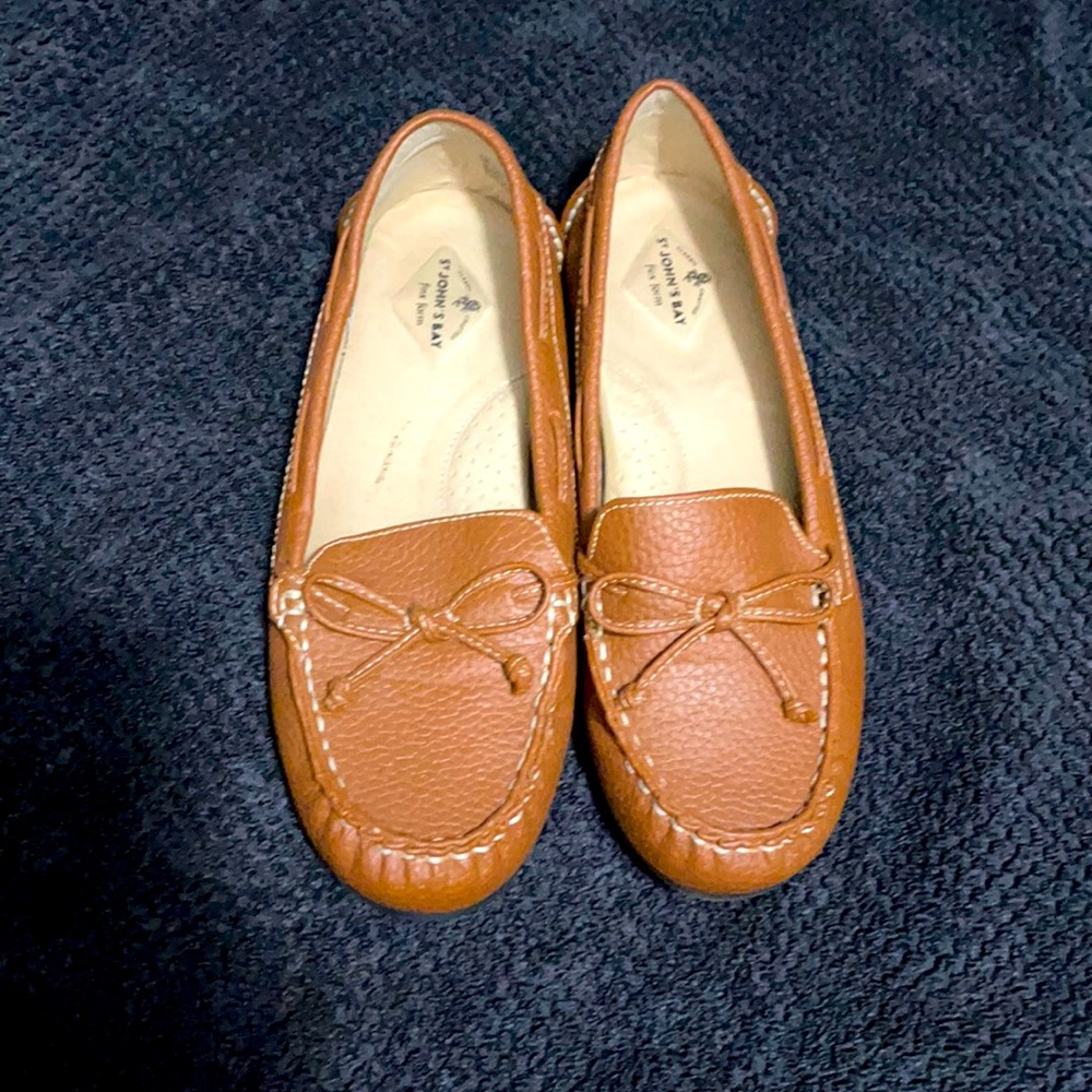 St John’s Bay brown loafers